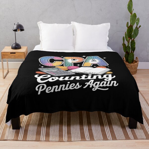 Item preview, CPA Counting Pennies Again Certified Public Accountant designed and sold by Idarmotar.