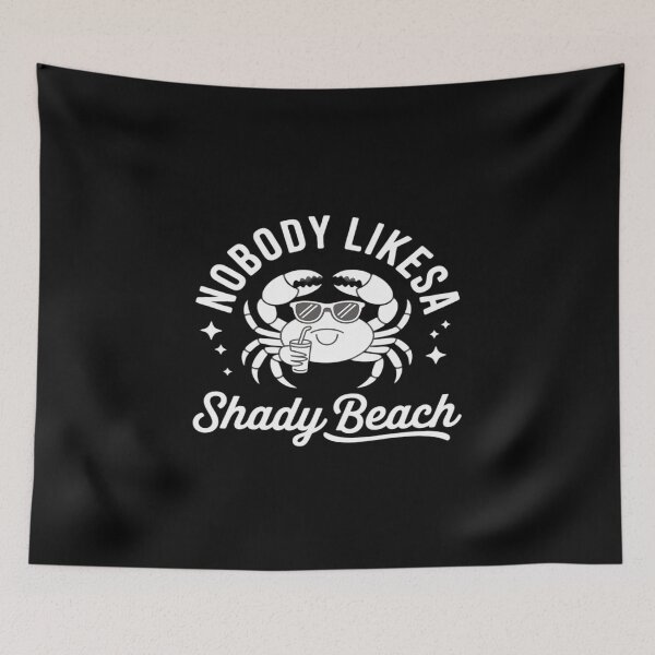 Item preview, Crab Retro Summer Vacation Seafood Nobody Like A Shady Beach designed and sold by Idarmotar.