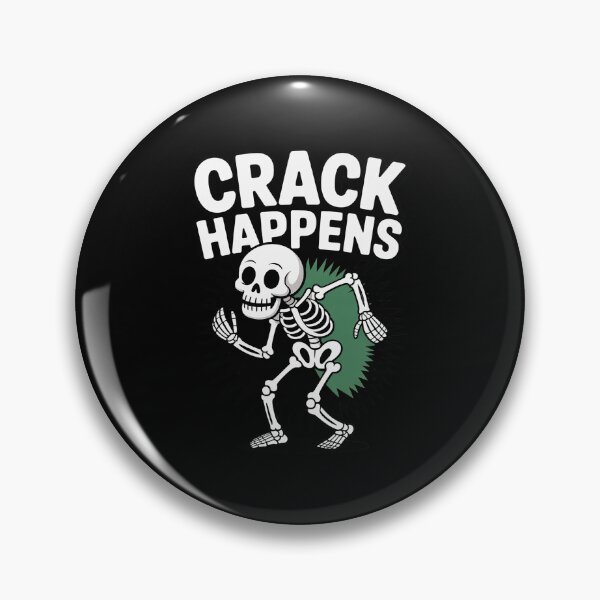 Item preview, Crack Happens Osteopath Spine Halloween designed and sold by Idarmotar.