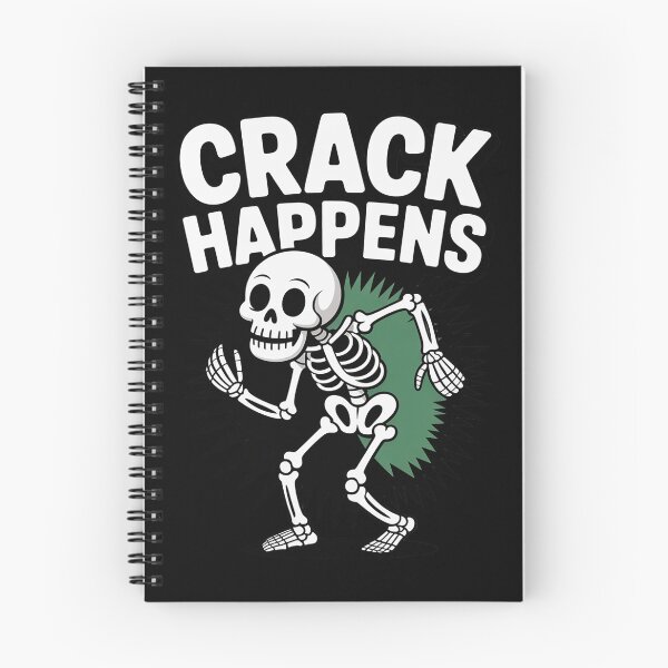 Item preview, Crack Happens Osteopath Spine Halloween designed and sold by Idarmotar.