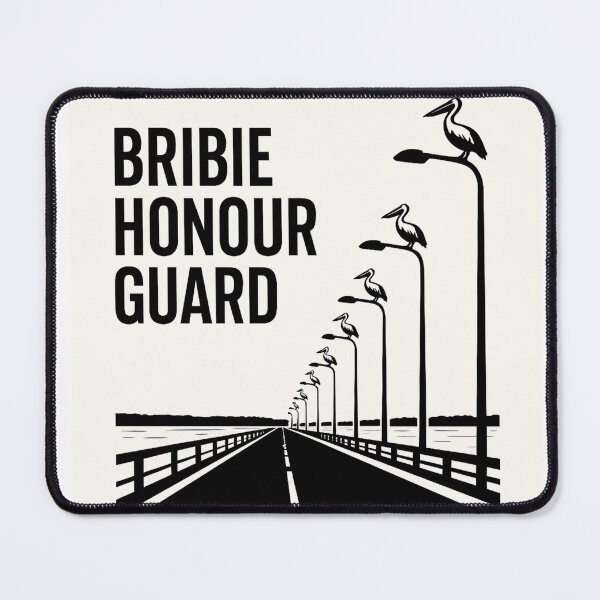 Item preview, Bribie Honour Guard – Pelicans on Parade designed and sold by QuEdObApparel.