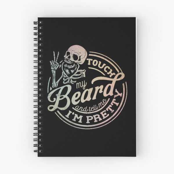 Item preview, Funny Skeleton Beard T-Shirt – Touch My Beard Design designed and sold by LashondaGreen89.