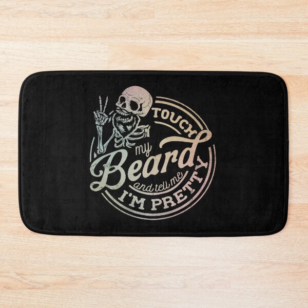 Item preview, Funny Skeleton Beard T-Shirt – Touch My Beard Design designed and sold by LashondaGreen89.