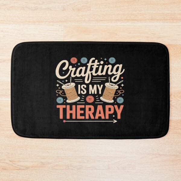 Item preview, Crafting is my therapy designed and sold by Idarmotar.