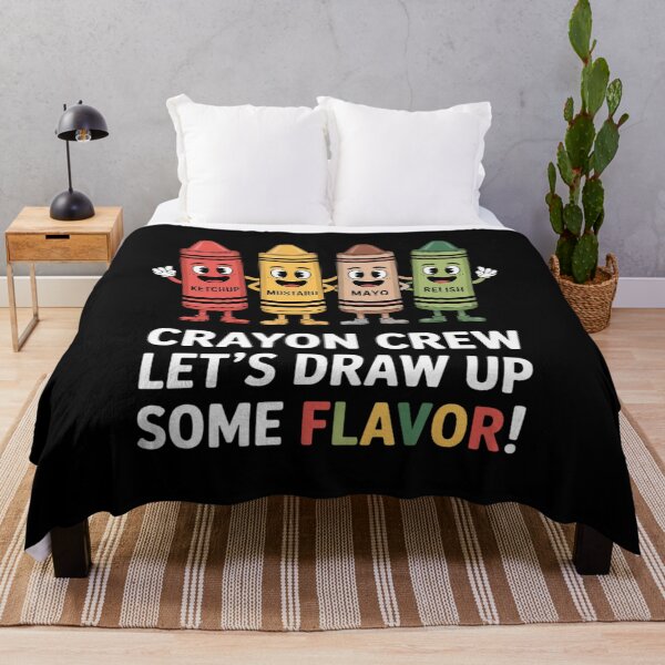 Item preview, Crayon Condiment Crew Kids Kindergarten Boys Girls designed and sold by Idarmotar.