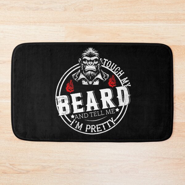 Item preview, Gorilla Beard T-Shirt – Funny Touch My Beard Design designed and sold by LashondaGreen89.