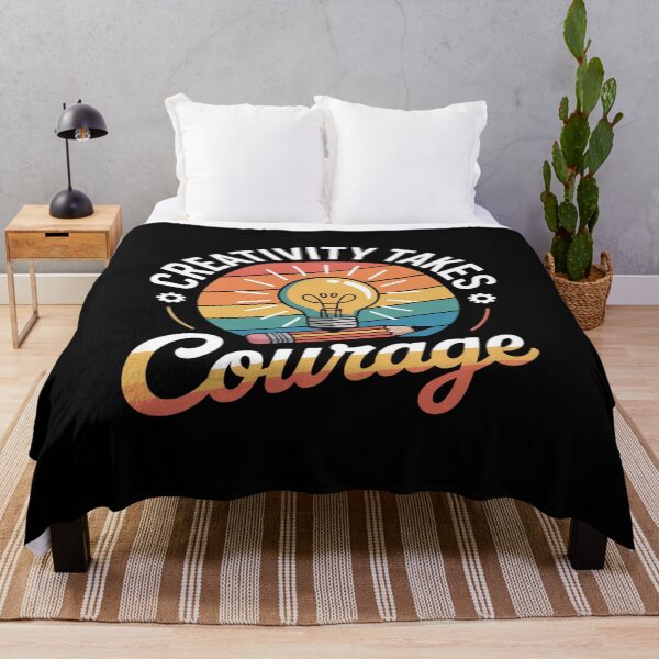 Item preview, Creativity Takes Courage designed and sold by Idarmotar.