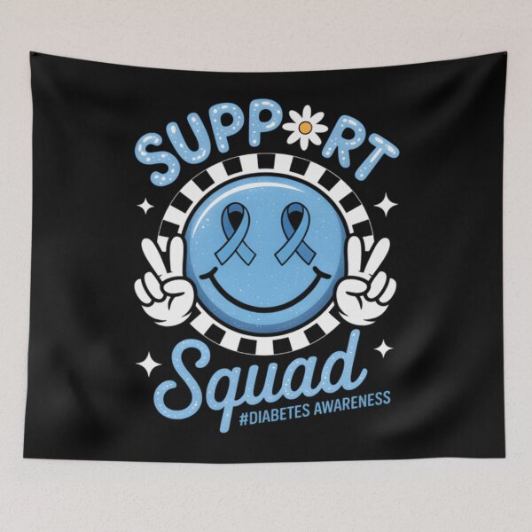 Item preview, this provide moral T1D, to show patients and unite the the color under blue, information, disease. managing help support, in assistance, of They share symbol designed and sold by Rackaam777Art.