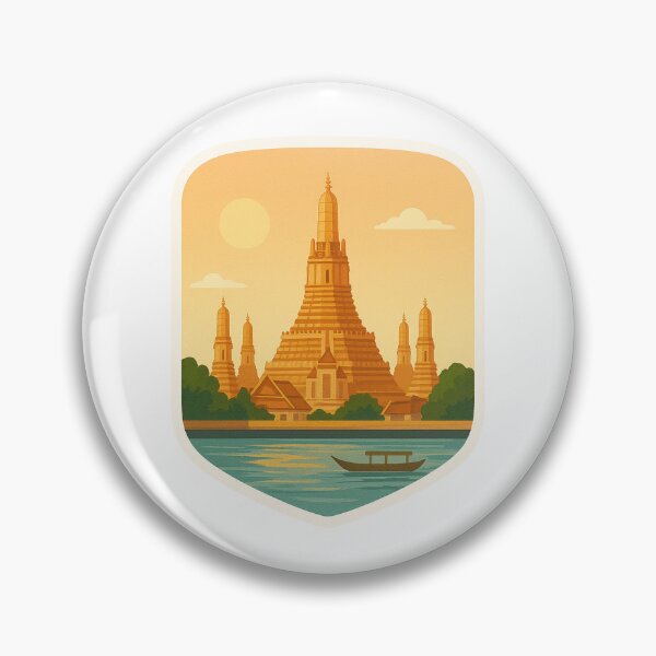 Item preview, Bangkok – Wat Arun across the Chao Phraya River designed and sold by One2T.