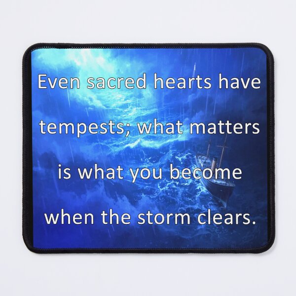 Item preview, Even sacred hearts have tempests designed and sold by vagar.