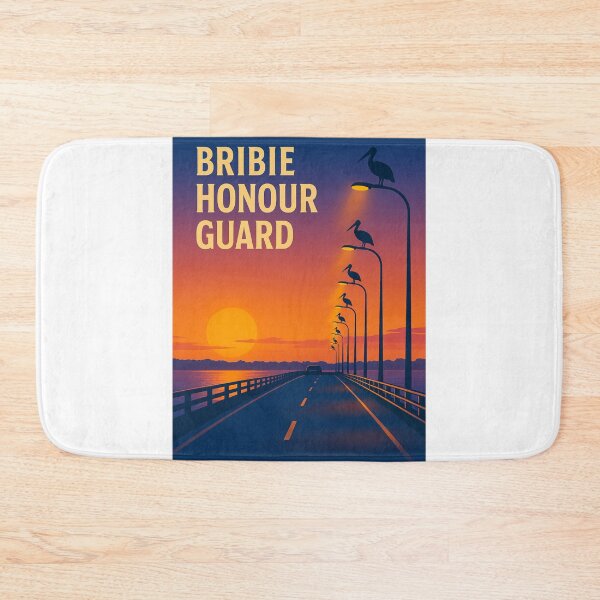 Item preview, Bribie Honour Guard – Vivid Sunset Edition designed and sold by QuEdObApparel.