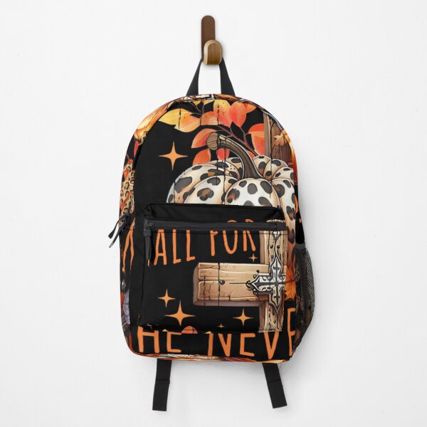 Item preview, Fall For Jesus He Never Leaves Cross Pumpkin Autumn Christian Faith designed and sold by YubitaLeLe.