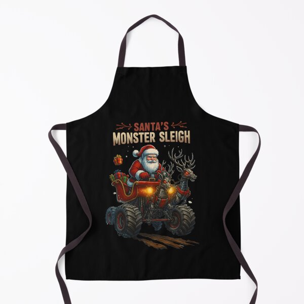 Item preview, Santa's Monster Sleigh | Christmas Monster Truck Extreme Holiday Art designed and sold by Sitred123.