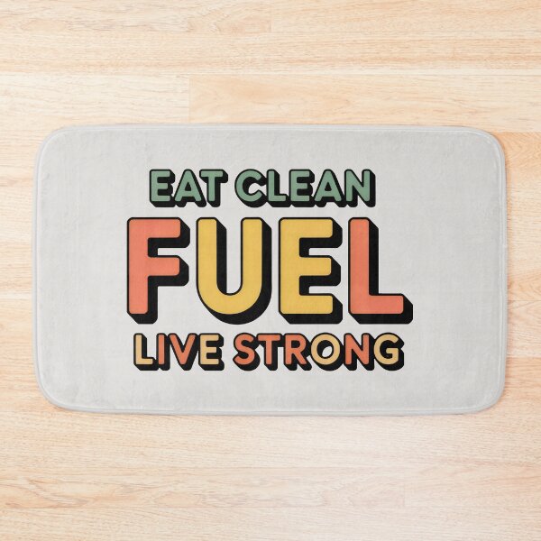 Item preview, Retro-Inspired Fitness Message with Strong Color Contrast and Vertical Layout designed and sold by SplashTastic.