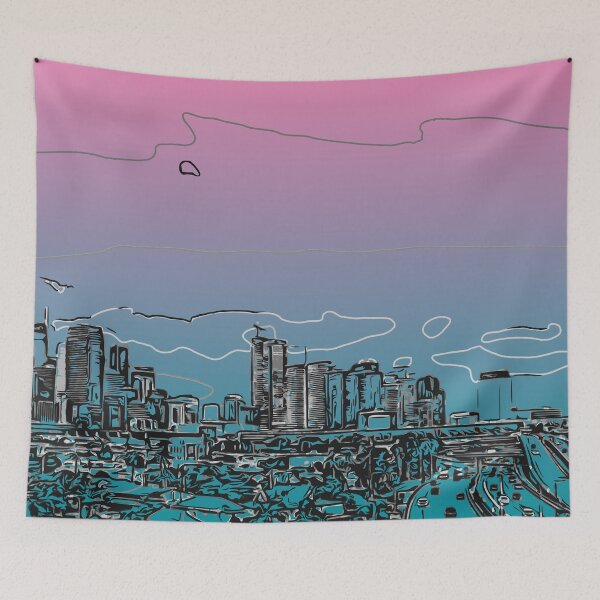 Item preview, Neon Skies Over LA designed and sold by Srphotola.
