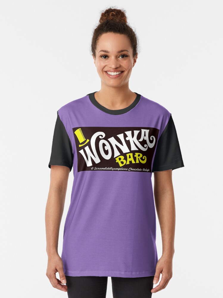 "Willy Wonka Chocolate Bar" Tshirt by iheartclothes Redbubble