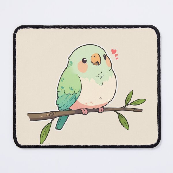 Item preview, Copy of Fluffy Parrot Friend – Cute Bird Sticker Design designed and sold by Wildtastic .