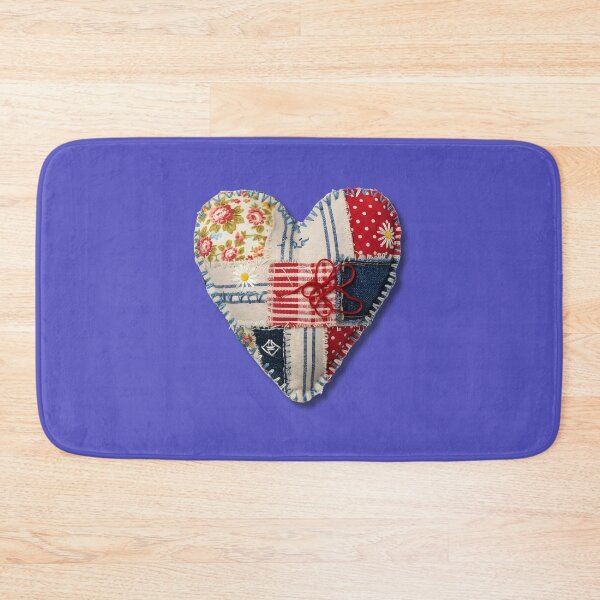 Item preview, AN EMBROIDERED CLOTH HEART designed and sold by infinitearte.
