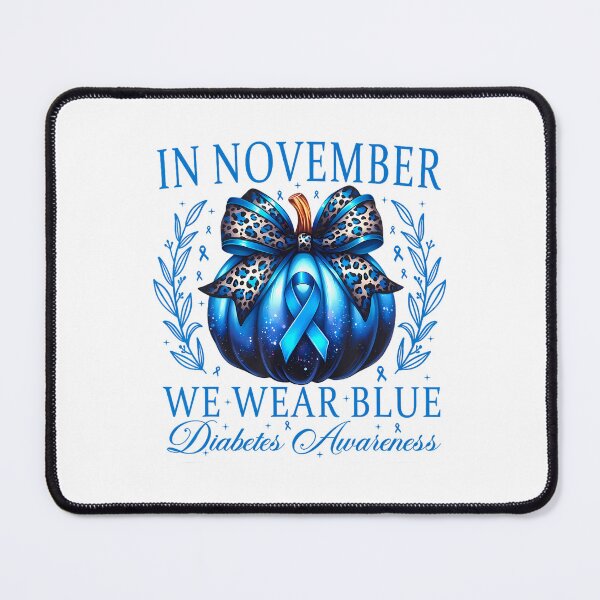 Item preview, Blue Support Vintage Quote Bow Style Month November designed and sold by Williammarger.