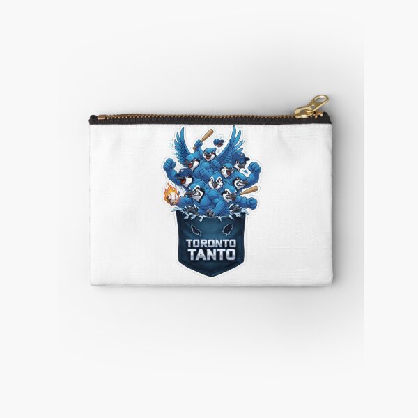 Item preview, Aggressive Blue Jays Team Rushing Out of Pocket – Toony 8K Battle Bird Art for True Fans designed and sold by Gurjeetpixelart.