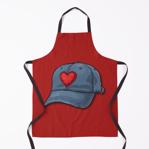 Item preview, A COMIC HAT WITH A RED HEART designed and sold by infinitearte.