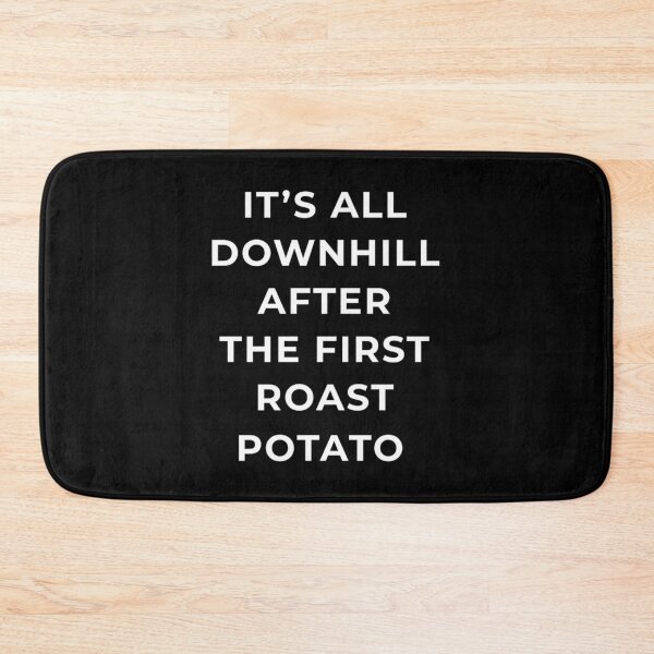 Item preview, British Phrase All Downhill After The First Roast Potato Premium Tri-Blend designed and sold by Pavlovi.