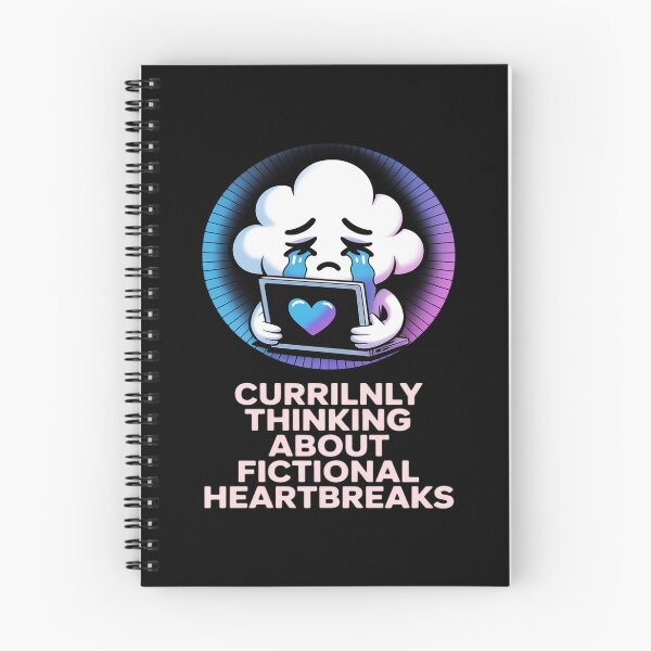Item preview, Currently Thinking About Fictional Heartbreaks designed and sold by petrichorsworld.