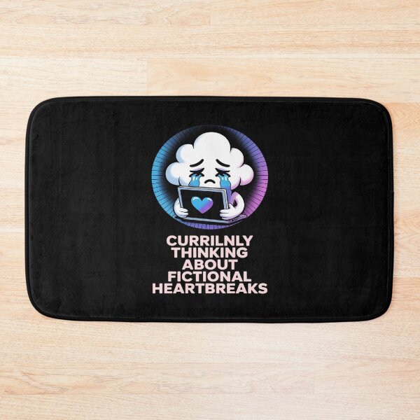 Item preview, Currently Thinking About Fictional Heartbreaks designed and sold by petrichorsworld.