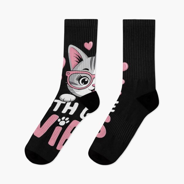 Item preview, Cute 5th Grade Vibes Back to School Cat Lover Pink Girls designed and sold by petrichorsworld.