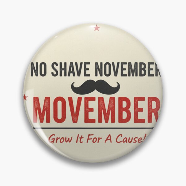 Item preview, Movember Minimalist Mustache - No Shave November Awareness Tee designed and sold by Wear Sculpt.
