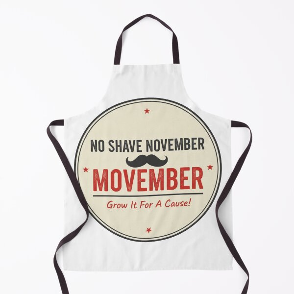 Item preview, Movember Minimalist Mustache - No Shave November Awareness Tee designed and sold by Wear Sculpt.