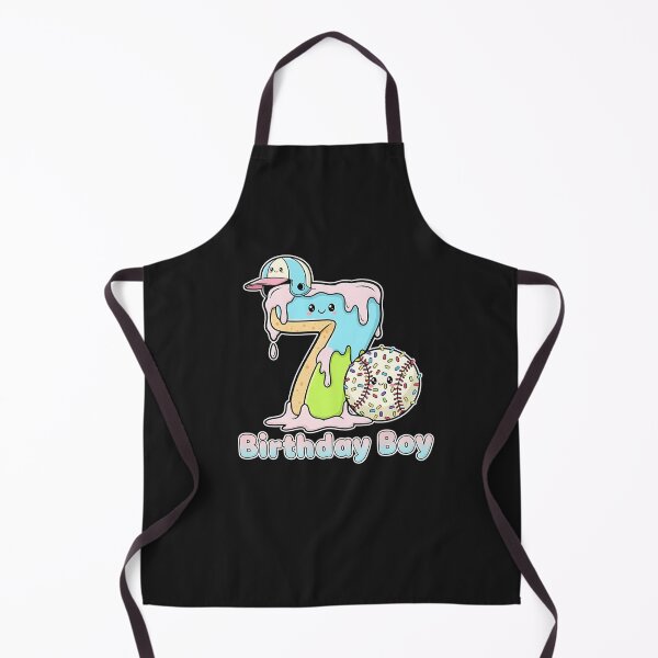 Item preview, Baseball 7 Year Old Ice Cream Drip 7th Birthday Boy Number 7 designed and sold by diyoor.