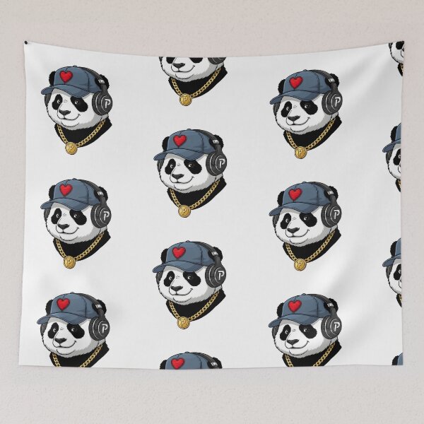 Item preview, A FRIENDLY PANDA RAPPER designed and sold by infinitearte.