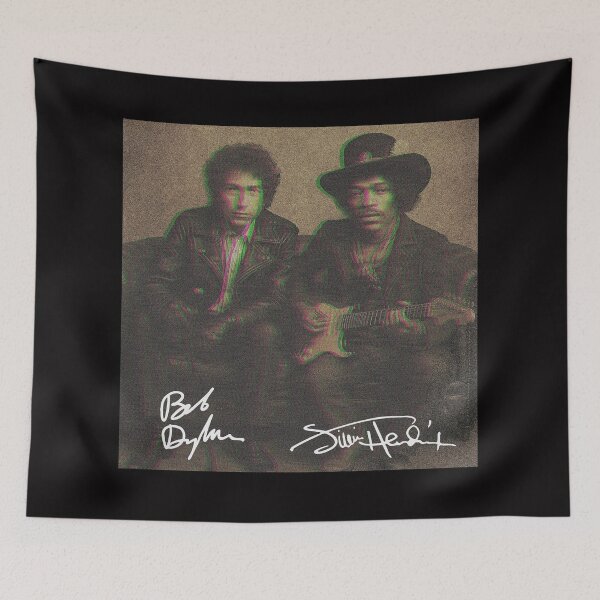 Item preview, bob dylan and jimmi hendrix designed and sold by MAX MILLER.