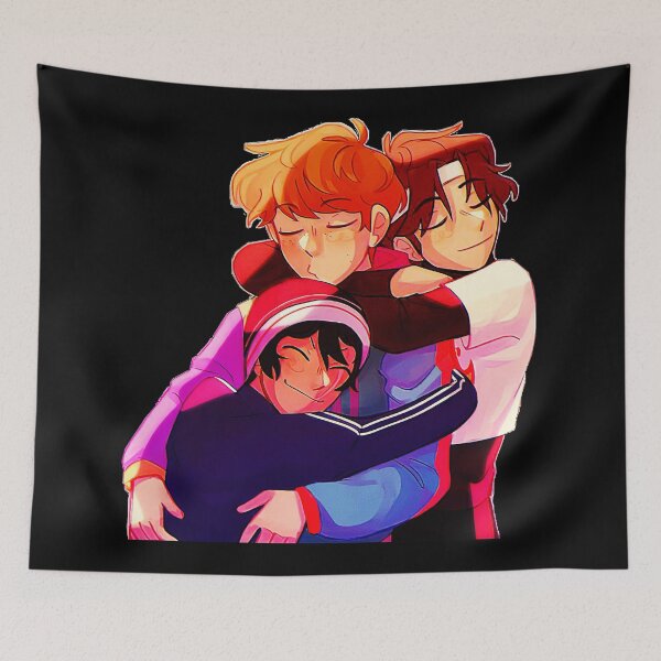 Item preview, Quackity Group Hug Cute Illustration designed and sold by retresfrancis.