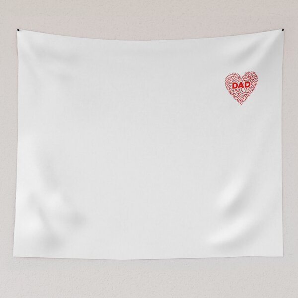 Item preview, Heart Design "DAD"  designed and sold by Herenkou.