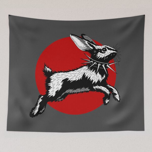 Item preview, Monochromatic Rabbit  designed and sold by tenderatelier.