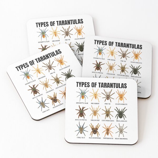 Item preview, Types of Tarantulas Spider Species Arachnid Lovers designed and sold by Pavlovi.