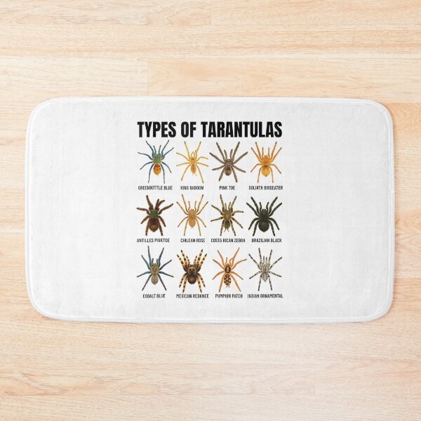 Item preview, Types of Tarantulas Spider Species Arachnid Lovers designed and sold by Pavlovi.