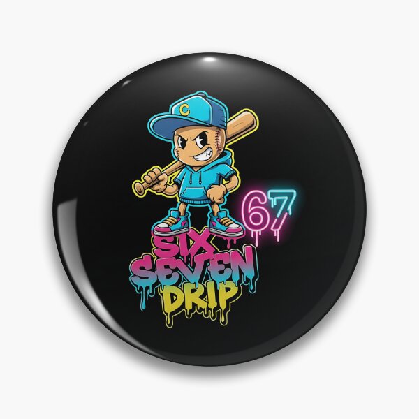 Item preview, Baseball 67 Six Seven Tee Funny Gen Alpha Meme Drip  designed and sold by facegm.
