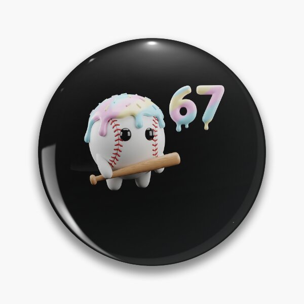 Item preview, Baseball 67 Six Seven Tee Funny Gen Alpha Meme Drip designed and sold by facegm.
