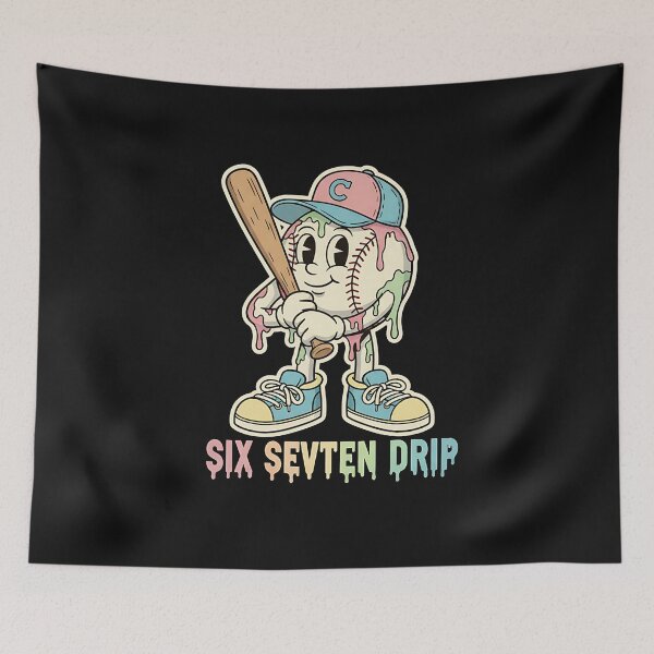 Item preview, Baseball 67 Six Seven Tee Funny Gen Alpha Meme Drip designed and sold by facegm.