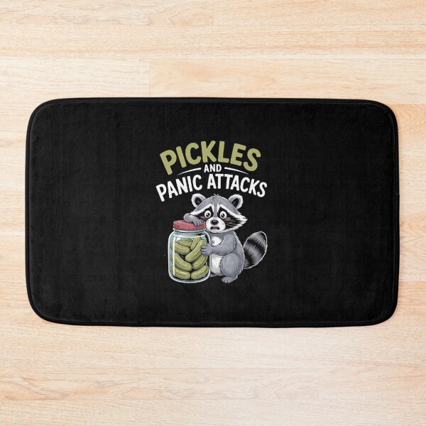 Item preview, Raccoon Pickles And Panic Attacks Mental Health designed and sold by ChristopStano.