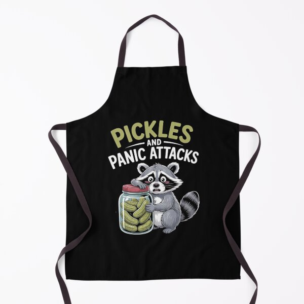 Item preview, Raccoon Pickles And Panic Attacks Mental Health designed and sold by ChristopStano.