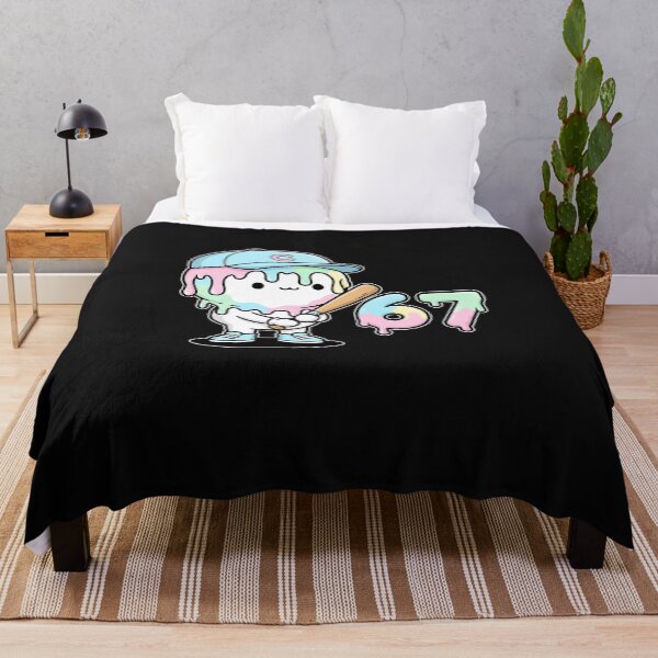 Artikelvorschau, Baseball 67 Six Seven Tee Funny Gen Alpha Meme Drip entworfen und verkauft von facegm.