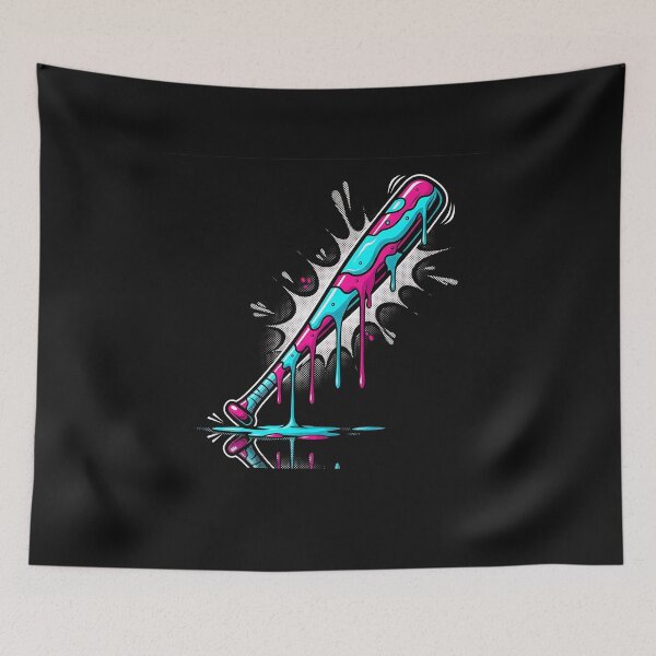Item preview, Baseball Bat with Sprinkles Drip designed and sold by facegm.