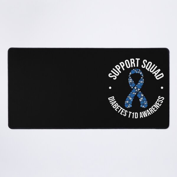 Item preview, in and blue, this help moral support, the the show information, share assistance, provide patients color of under They managing T1D, disease. symbol to unite designed and sold by Rackaam777Art.
