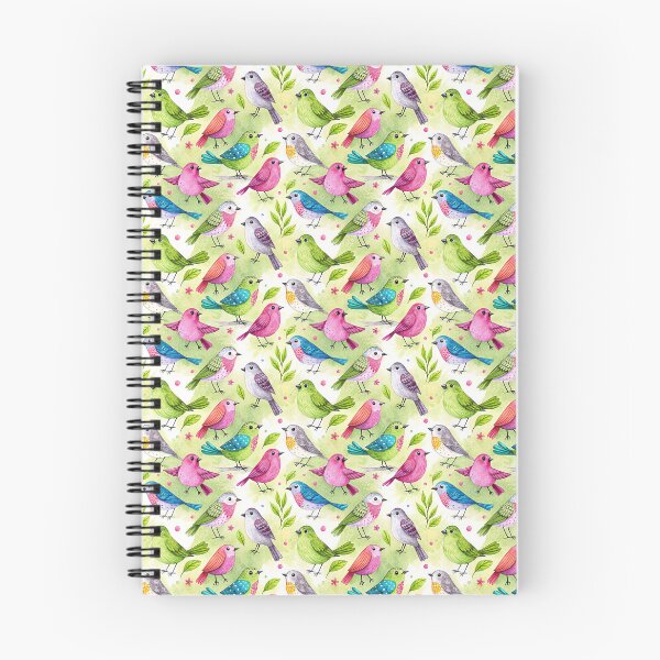 Item preview, Colorful Garden Birds Pattern designed and sold by Lamarcy.