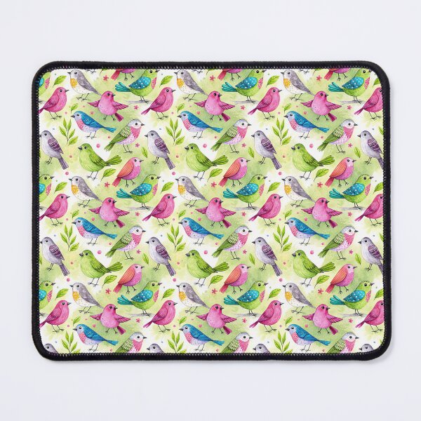 Item preview, Colorful Garden Birds Pattern designed and sold by Lamarcy.