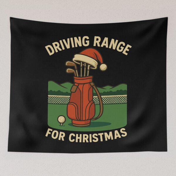 Item preview, Driving Range For Christmas Golf Lover Holiday designed and sold by LuminOrb.
